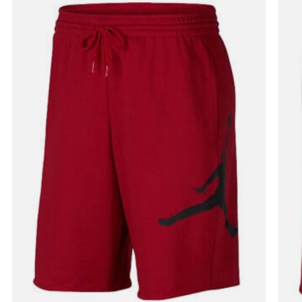 Jordan Men's Red Athletic Shorts - Picture 5 of 8